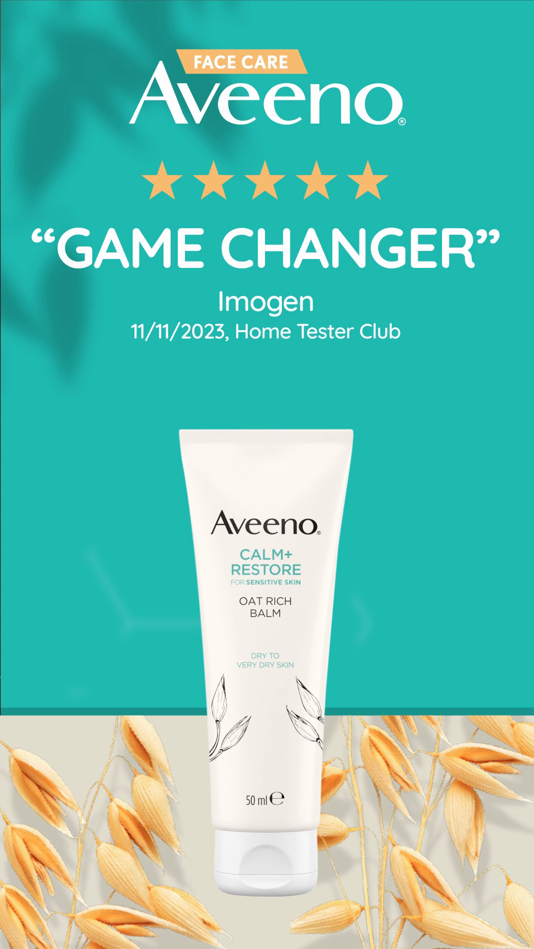 Aveeno — Calm and Restore